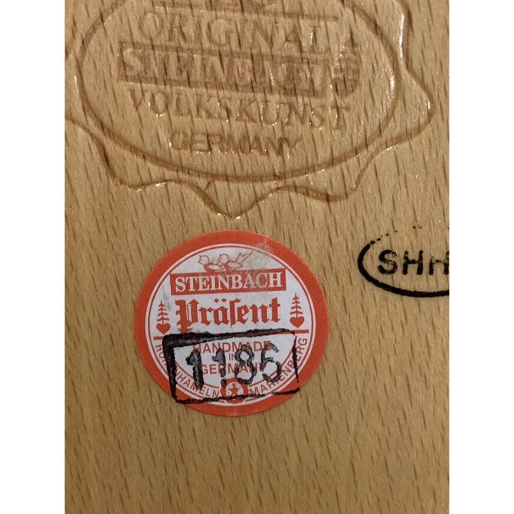 Steinbach Volkskunst W Germany Nutcracker Winemaker Christmas St. Patrick's Day - Picture 16 of 16